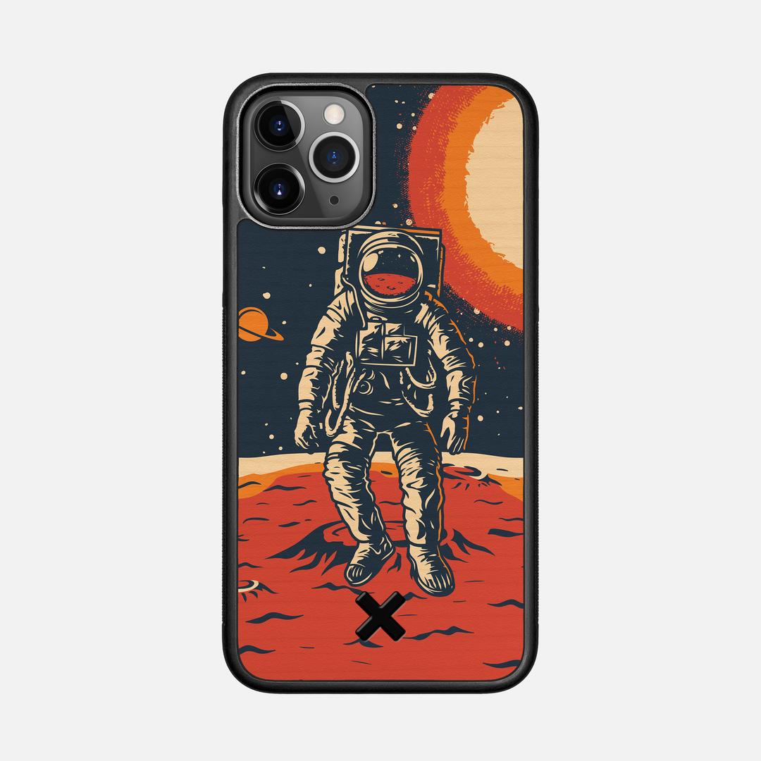 Cosmo Case for the Apple iPhone 11 Pro featuring a UV Printed Wenge Wood backer with the Keyway X Mark#Phone Model_iPhone 11 Pro