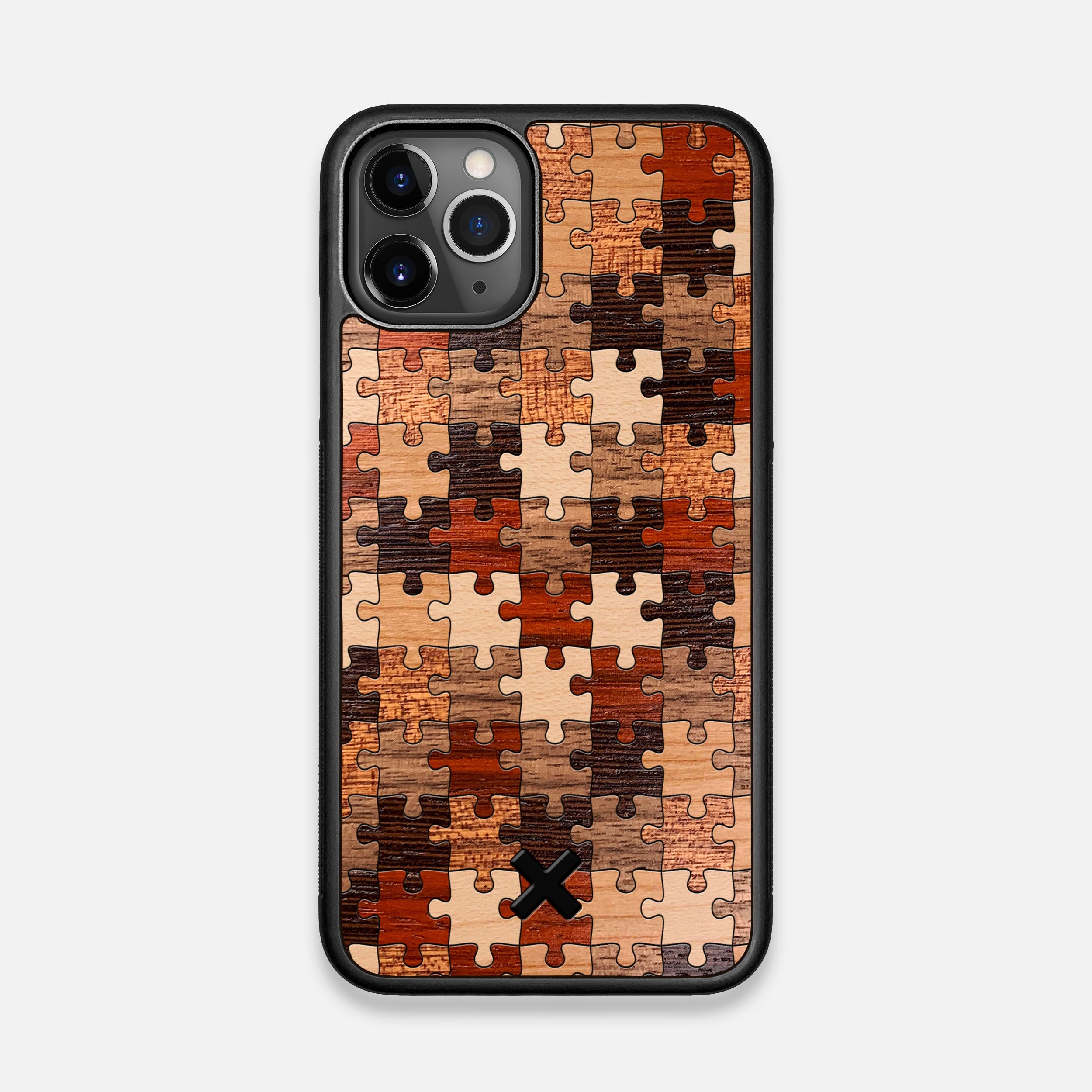 TPU/PC Sides of the Puzzle Wood iPhone 11 Pro Case by Keyway Designs