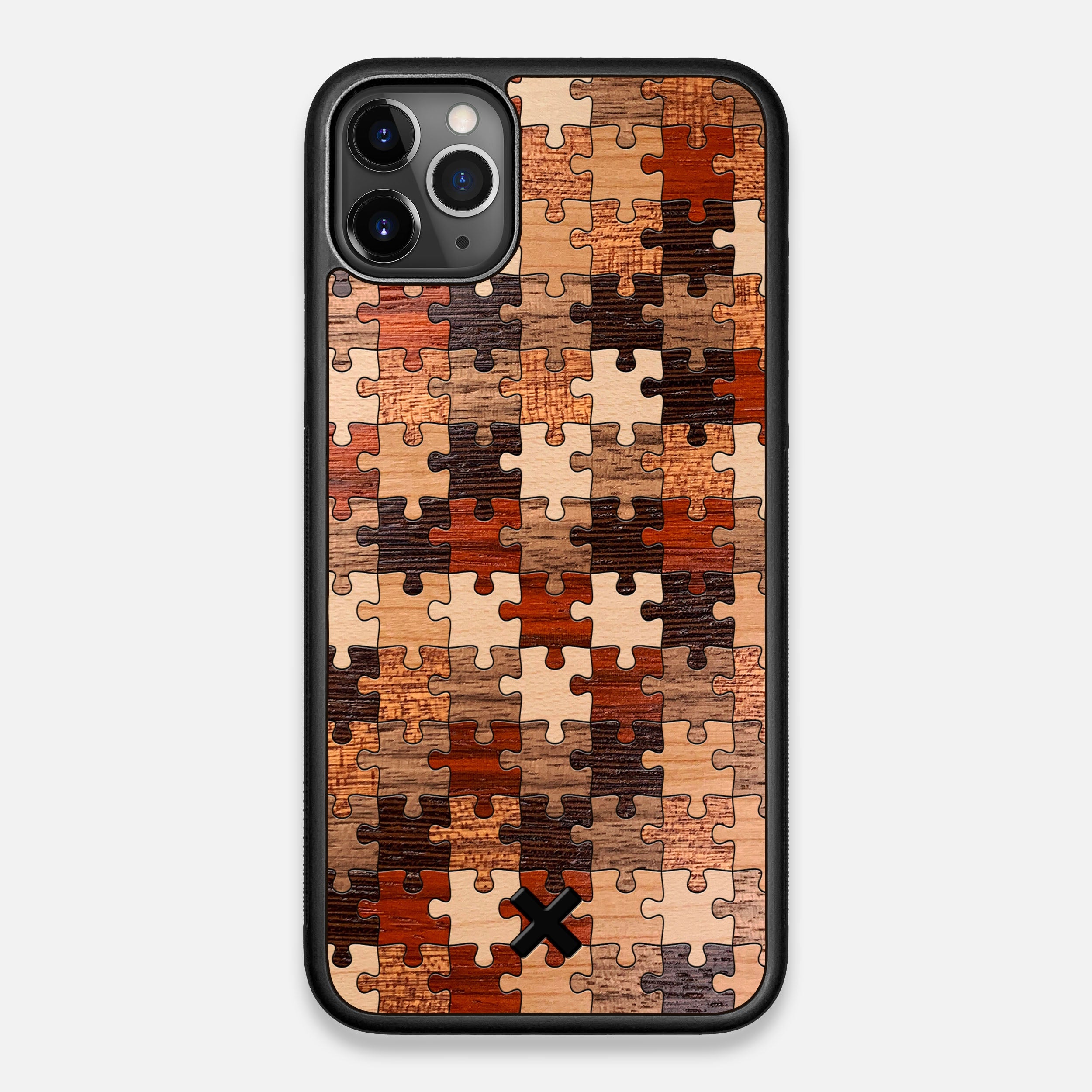 TPU/PC Sides of the Puzzle Wood iPhone 11 Pro Max Case by Keyway Designs