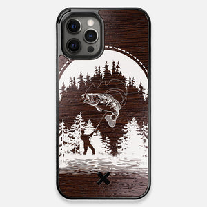 Neon  Handmade and UV Printed Wenge Wood iPhone 6 Case by Keyway