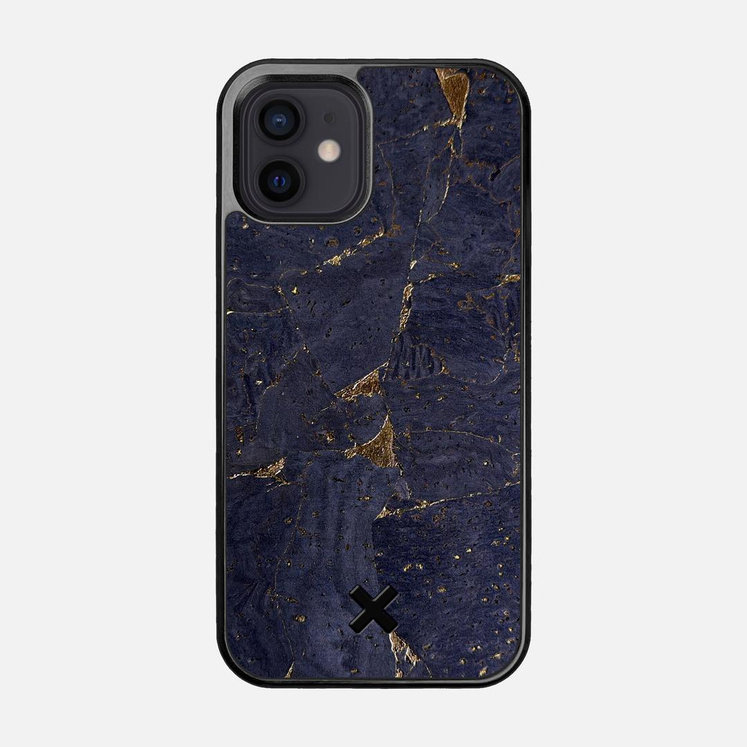 Quartz Cork Case for the Apple iPhone 12 featuring a Genuine Cork backer with the Keyway X Mark#Phone Model_iPhone 12
