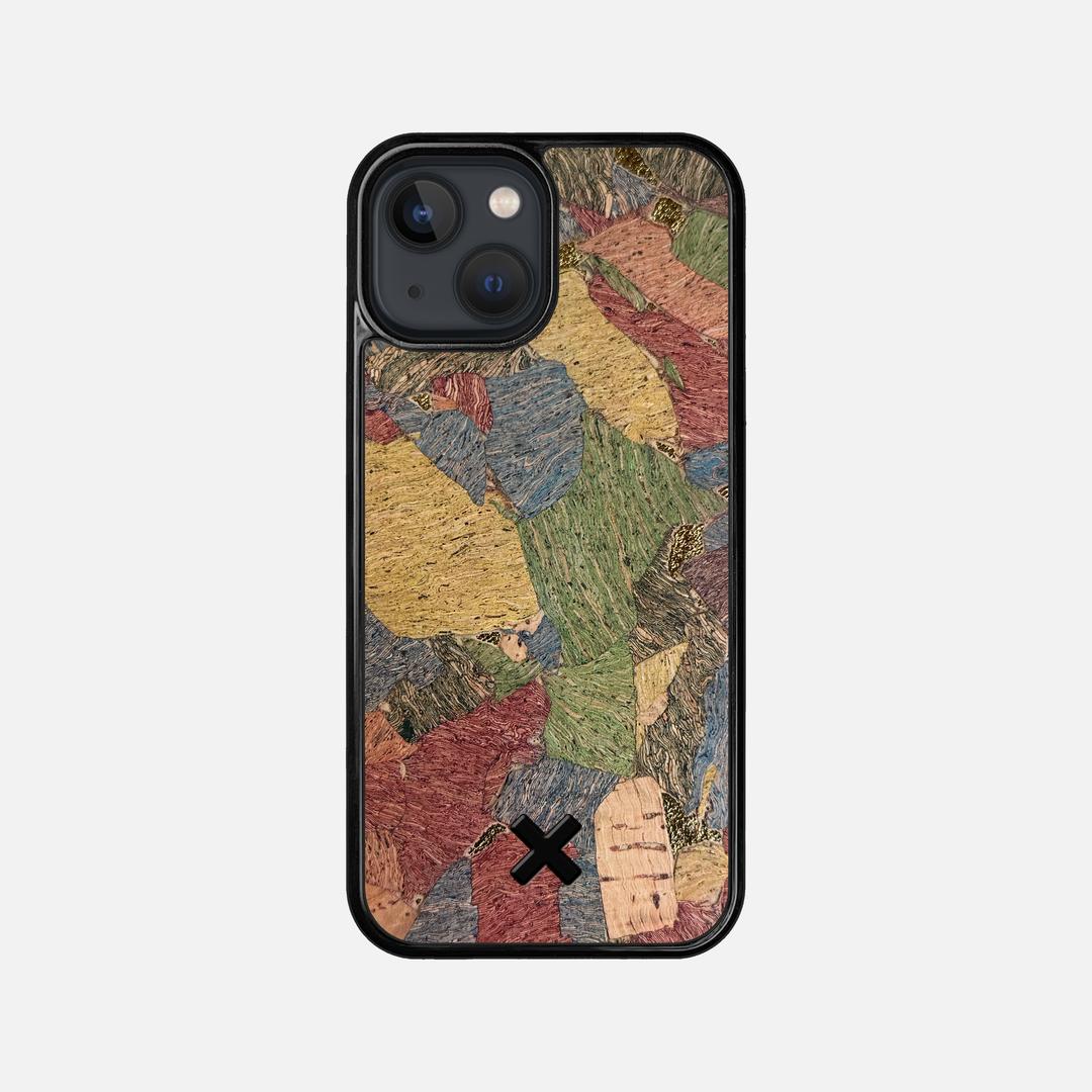 Terrazzo Cork Case for the Apple iPhone 13 Mini featuring a Genuine Cork backer with the Keyway X Mark#Phone Model_iPhone 13 Mini
