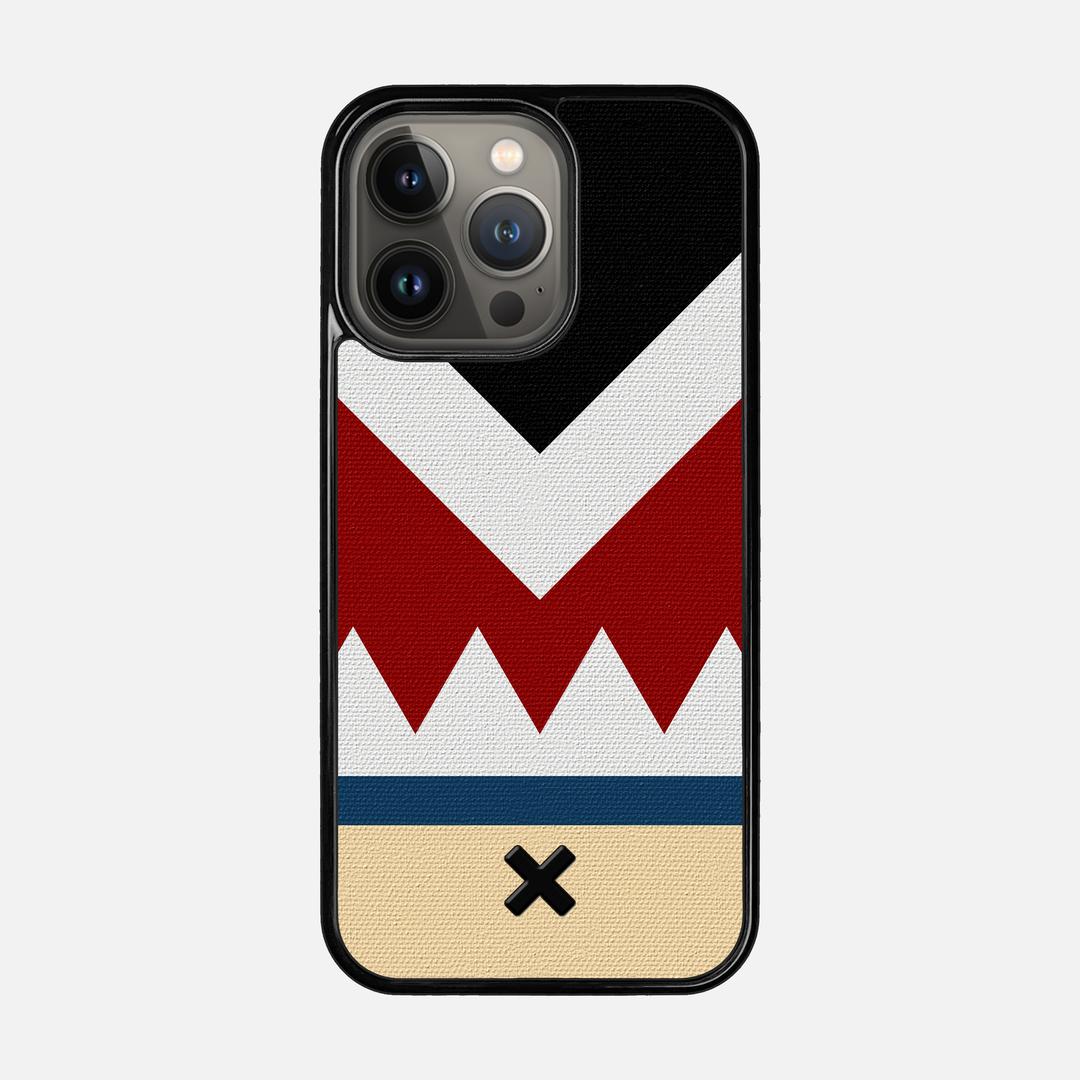 Cove Case for the Apple iPhone 13 Pro featuring a UV Printed Cotton Canvas backer with the Keyway X Mark#Phone Model_iPhone 13 Pro