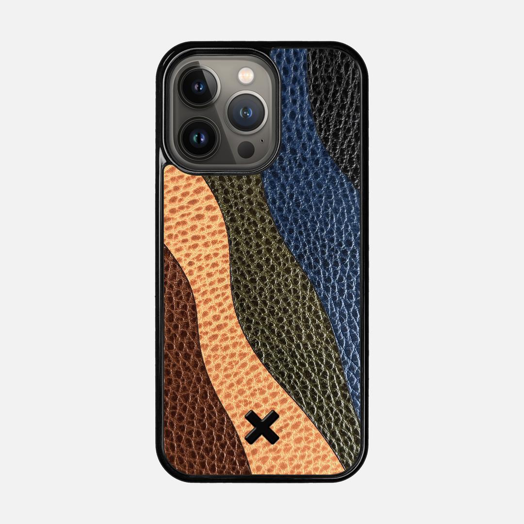 Sable Leather Case for the Apple iPhone 13 Pro featuring a Genuine Leather backer with the Keyway X Mark#Phone Model_iPhone 13 Pro