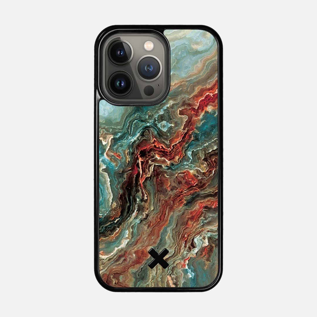 Verona Case for the Apple iPhone 13 Pro featuring a UV Printed Wenge Wood backer with the Keyway X Mark#Phone Model_iPhone 13 Pro