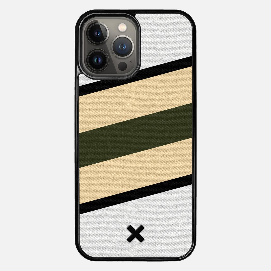 Ridge Case for the Apple iPhone 13 Pro Max featuring a UV Printed Cotton Canvas backer with the Keyway X Mark#Phone Model_iPhone 13 Pro Max