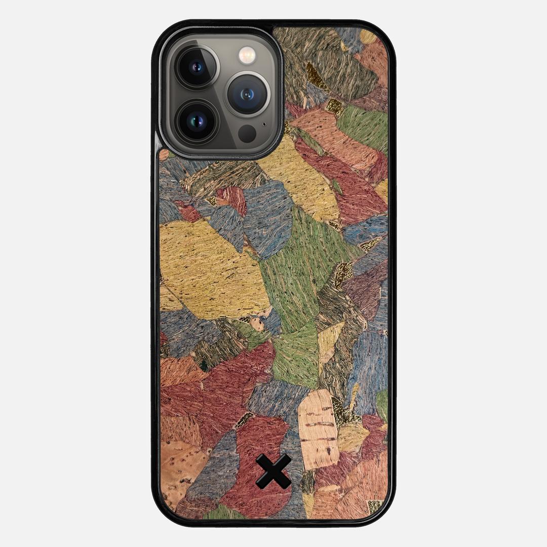 Terrazzo Cork Case for the Apple iPhone 13 Pro Max featuring a Genuine Cork backer with the Keyway X Mark#Phone Model_iPhone 13 Pro Max