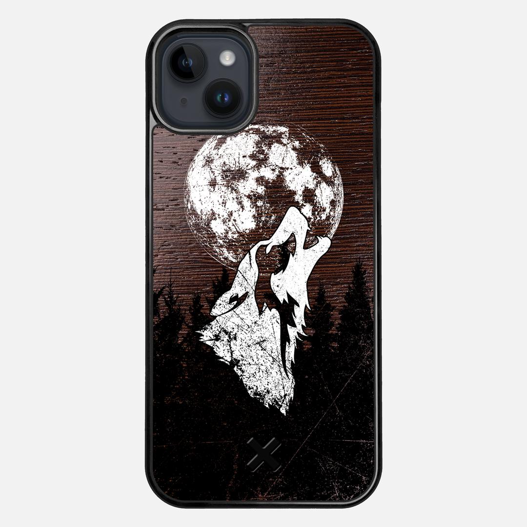 Howl Case for the Apple iPhone 14 Plus featuring a UV Printed Wenge Wood backer with the Keyway X Mark#Phone Model_iPhone 14 Plus