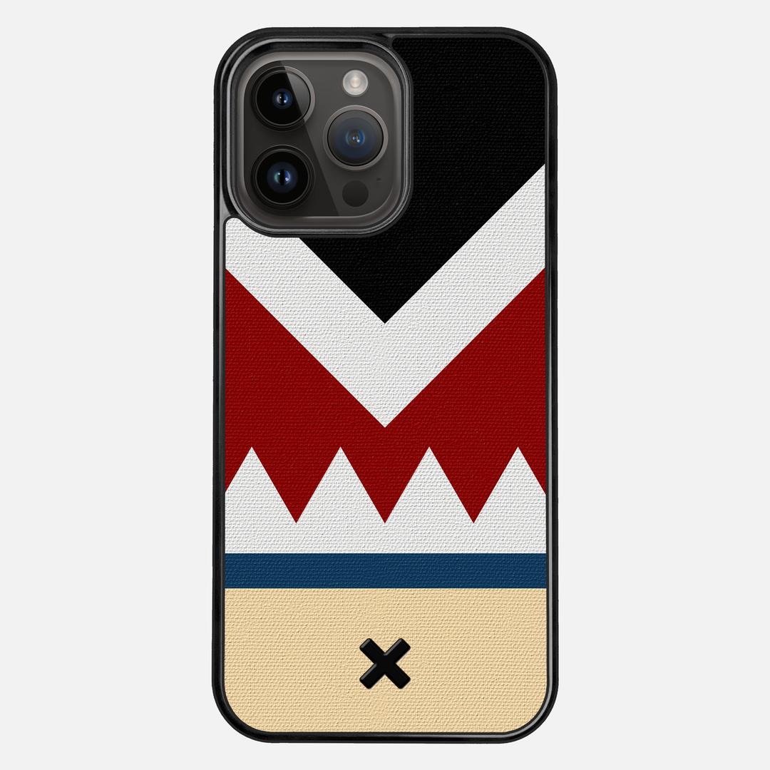 Cove Case for the Apple iPhone 14 Pro Max featuring a UV Printed Cotton Canvas backer with the Keyway X Mark#Phone Model_iPhone 14 Pro Max