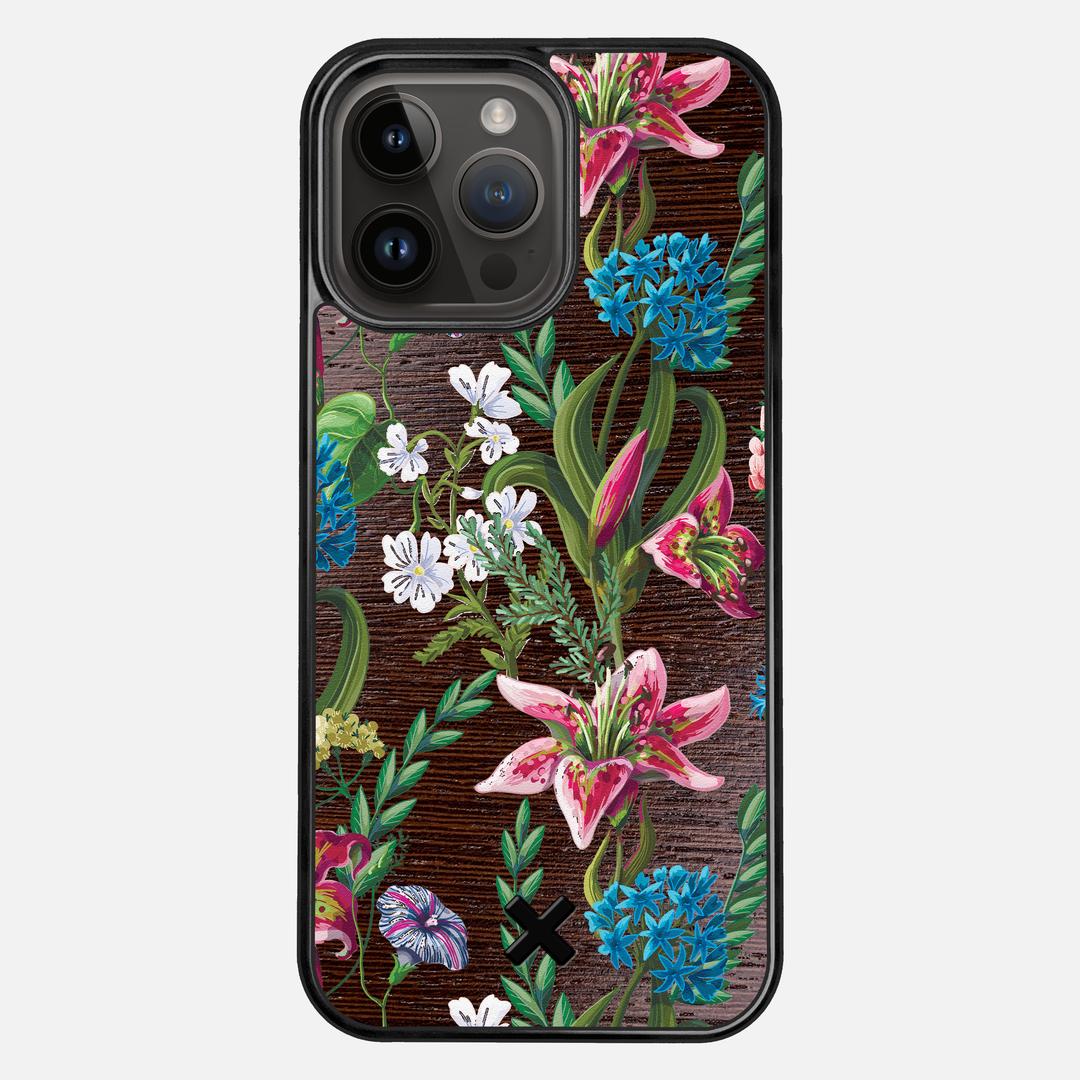 Stargazer Case for the Apple iPhone 15 Pro Max featuring a UV Printed Wenge Wood backer with the Keyway X Mark#Phone Model_iPhone 15 Pro Max