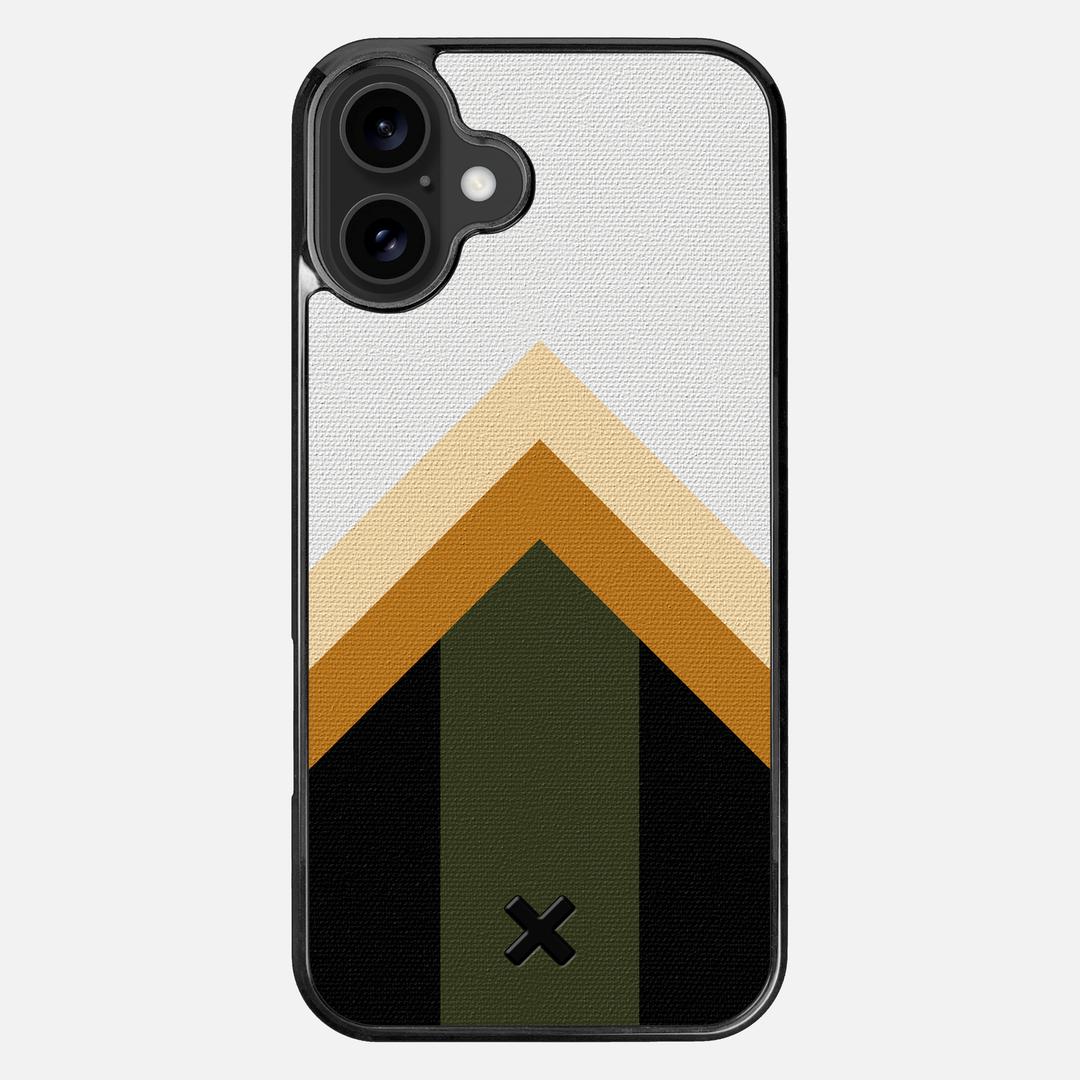 Ascent Case for the Apple iPhone 16 Plus featuring a UV Printed Cotton Canvas backer with the Keyway X Mark#Phone Model_iPhone 16 Plus