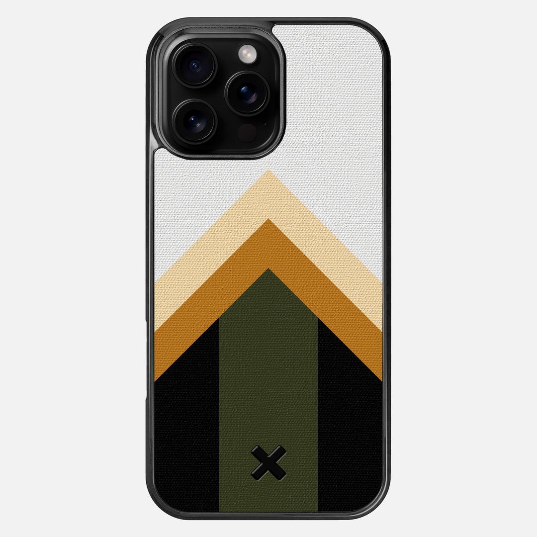Ascent Case for the Apple iPhone 16 Pro Max featuring a UV Printed Cotton Canvas backer with the Keyway X Mark#Phone Model_iPhone 16 Pro Max