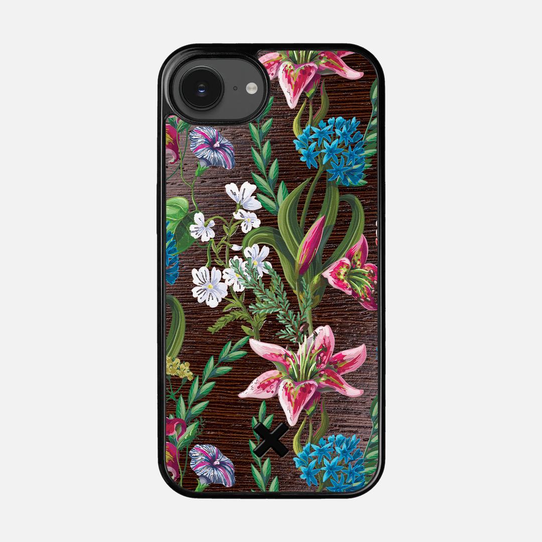 Stargazer Case for the Apple iPhone 16e featuring a UV Printed Wenge Wood backer with the Keyway X Mark#Phone Model_iPhone 16e