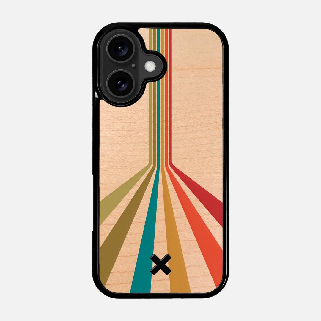 Beam Case for the Apple iPhone 17 featuring a UV Printed Maple Wood backer with the Keyway X Mark#Phone Model_iPhone 17