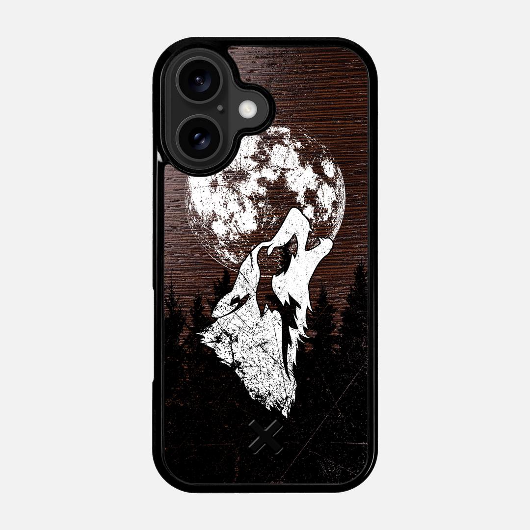 Howl Case for the Apple iPhone 17 featuring a UV Printed Wenge Wood backer with the Keyway X Mark#Phone Model_iPhone 17