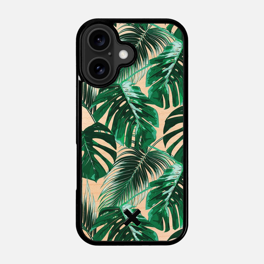 Palm Case for the Apple iPhone 17 featuring a UV Printed Maple Wood backer with the Keyway X Mark#Phone Model_iPhone 17