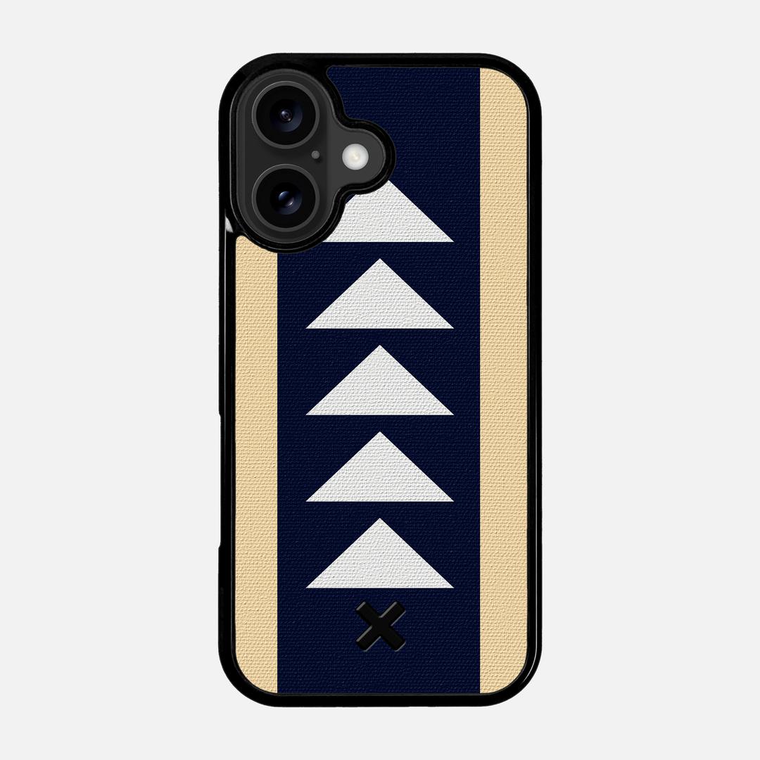 Track Case for the Apple iPhone 17 featuring a UV Printed Cotton Canvas backer with the Keyway X Mark#Phone Model_iPhone 17