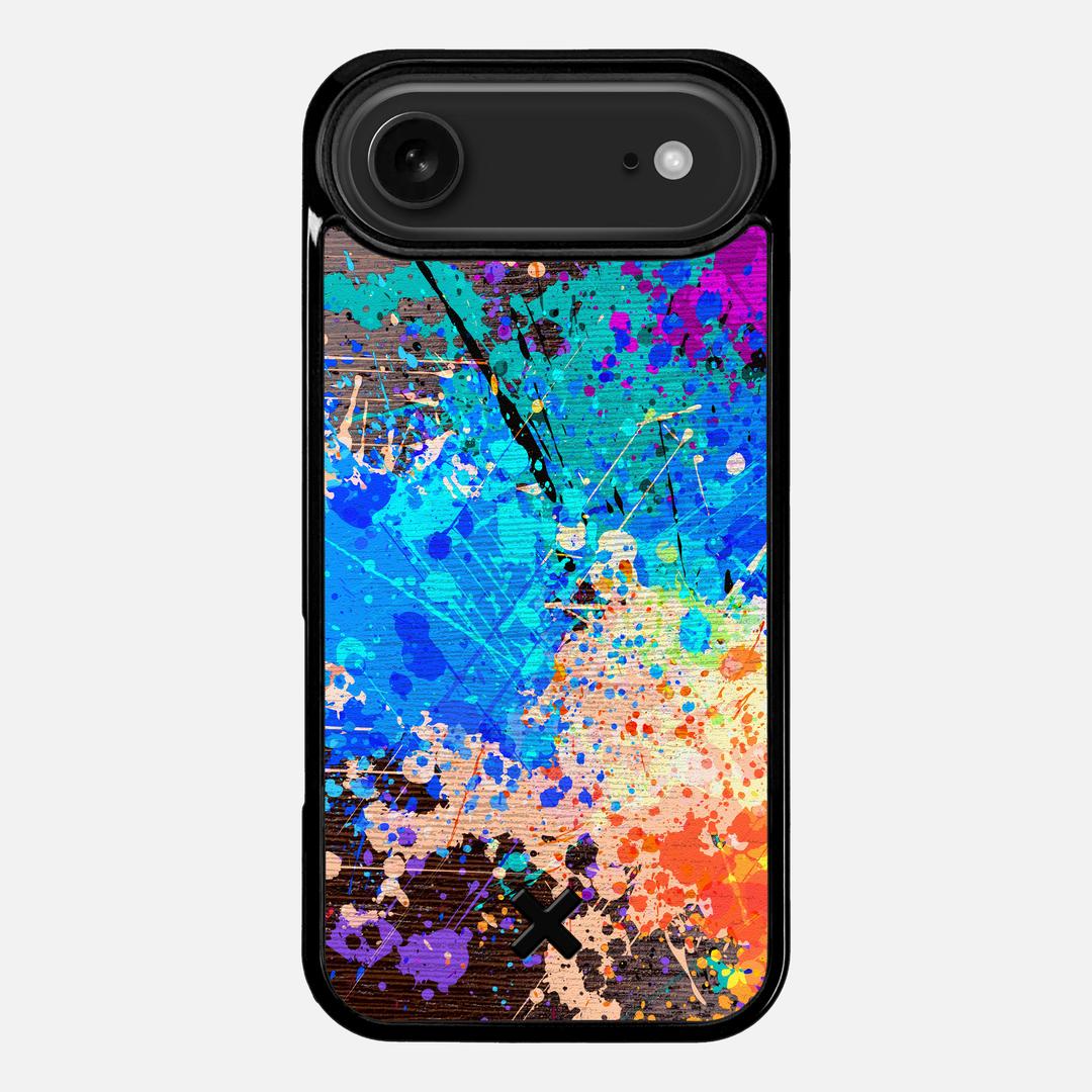 Chroma Case for the Apple iPhone 17 Air featuring a UV Printed Wenge Wood backer with the Keyway X Mark#Phone Model_iPhone 17 Air