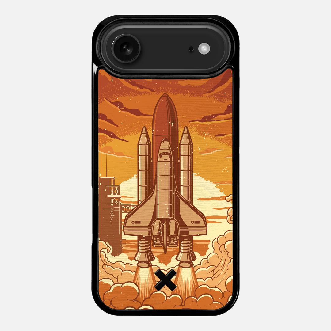 Launch Case for the Apple iPhone 17 Air featuring a UV Printed Wenge Wood backer with the Keyway X Mark#Phone Model_iPhone 17 Air