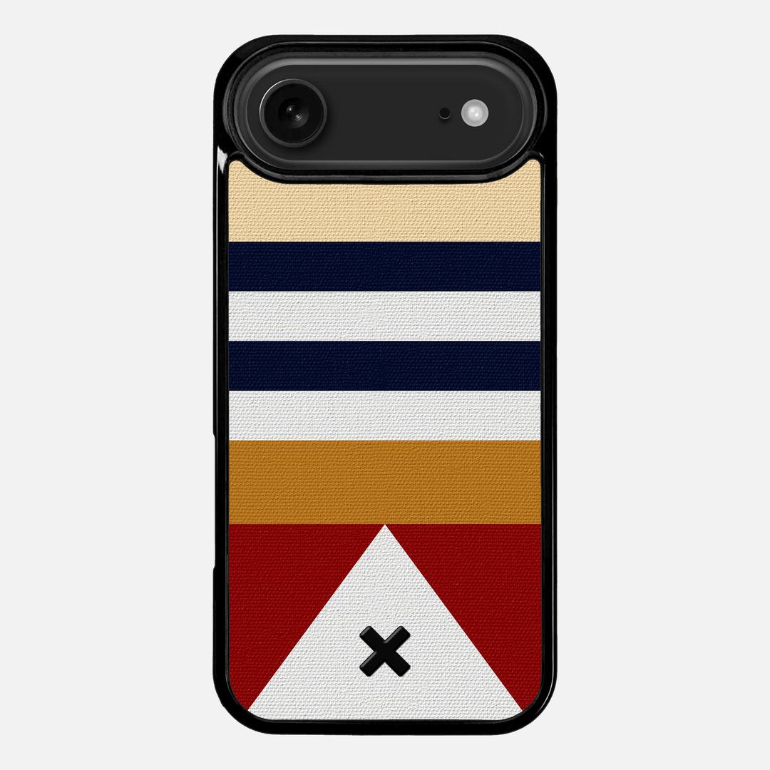 Lodge Case for the Apple iPhone 17 Air featuring a UV Printed Cotton Canvas backer with the Keyway X Mark#Phone Model_iPhone 17 Air