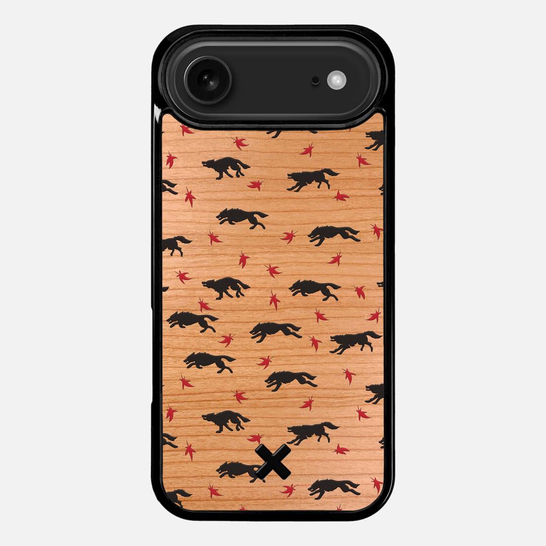 Lupine Case for the Apple iPhone 17 Air featuring a UV Printed Cherry Wood backer with the Keyway X Mark#Phone Model_iPhone 17 Air