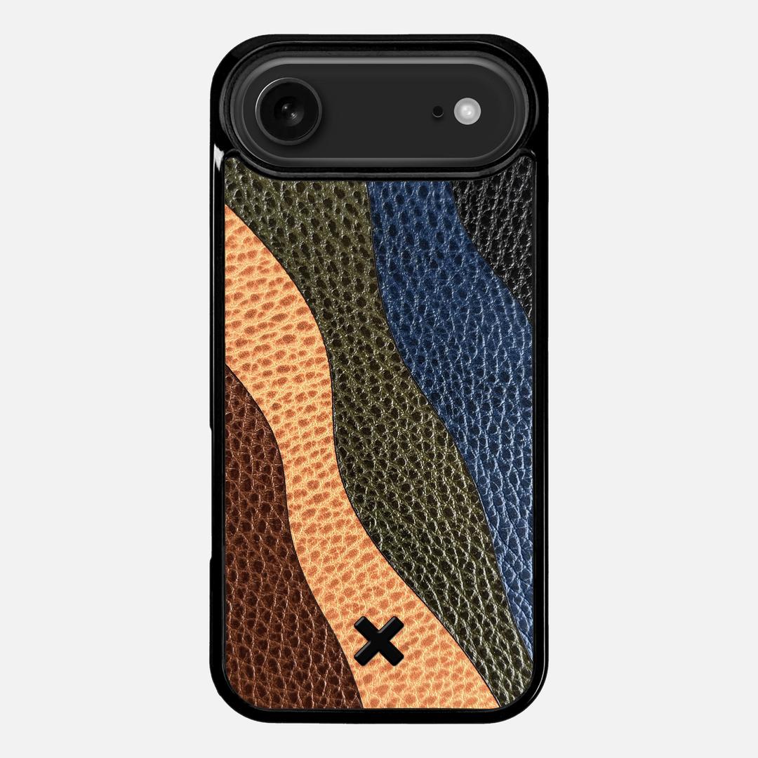 Sable Leather Case for the Apple iPhone 17 Air featuring a Genuine Leather backer with the Keyway X Mark#Phone Model_iPhone 17 Air