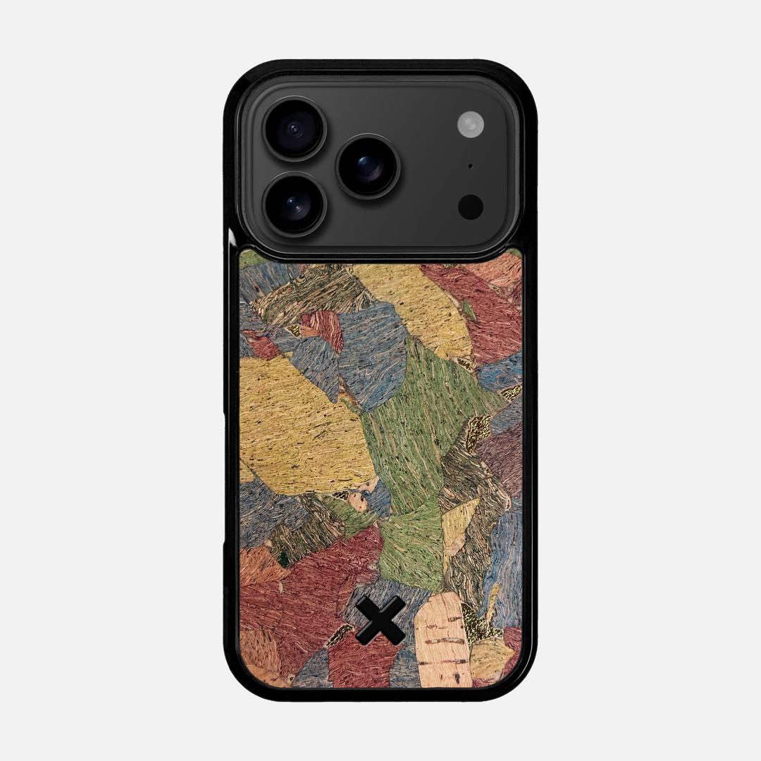 Terrazzo Cork Case for the Apple iPhone 17 Pro featuring a Genuine Cork backer with the Keyway X Mark#Phone Model_iPhone 17 Pro