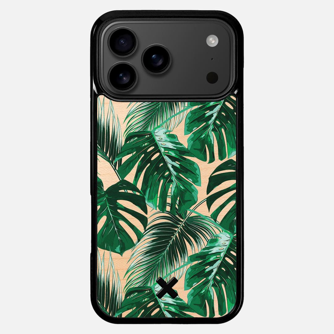 Palm Case for the Apple iPhone 17 Pro Max featuring a UV Printed Maple Wood backer with the Keyway X Mark#Phone Model_iPhone 17 Pro Max
