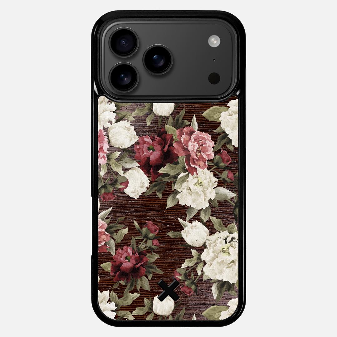 Rose Case for the Apple iPhone 17 Pro Max featuring a UV Printed Wenge Wood backer with the Keyway X Mark#Phone Model_iPhone 17 Pro Max