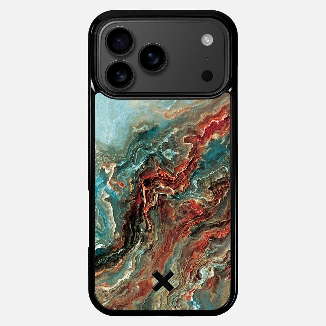 Verona Case for the Apple iPhone 17 Pro Max featuring a UV Printed Wenge Wood backer with the Keyway X Mark#Phone Model_iPhone 17 Pro Max