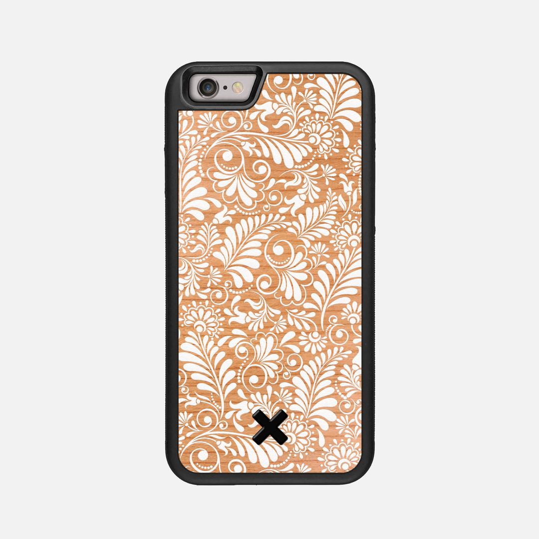 Botanica Case for the Apple iPhone 6S featuring a UV Printed Cherry Wood backer with the Keyway X Mark#Phone Model_iPhone 6S