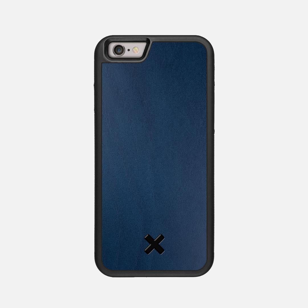 Midnight Leather Case for the Apple iPhone 6S featuring a Genuine Leather backer with the Keyway X Mark#Phone Model_iPhone 6S