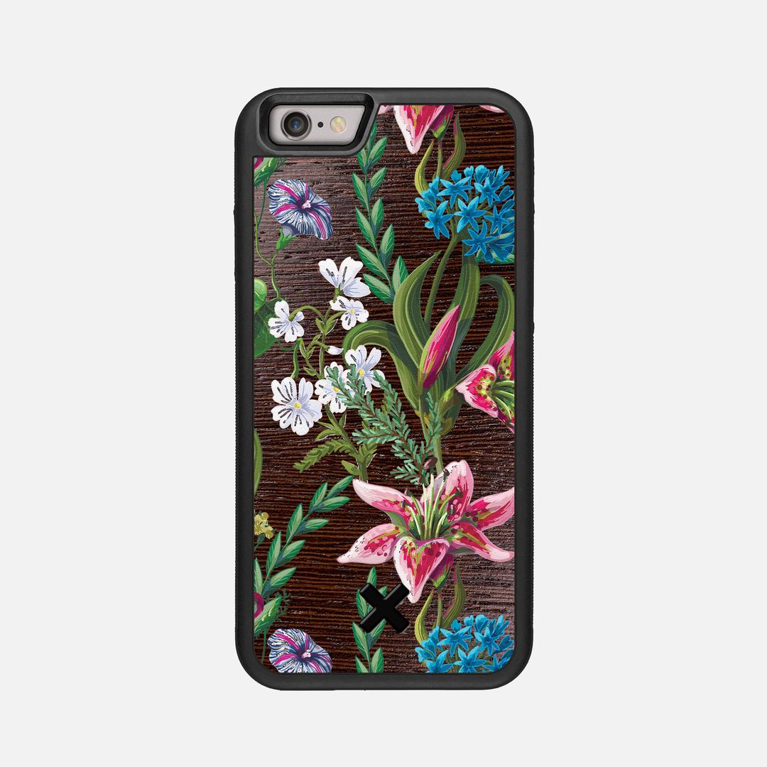 Stargazer Case for the Apple iPhone 6S featuring a UV Printed Wenge Wood backer with the Keyway X Mark#Phone Model_iPhone 6S