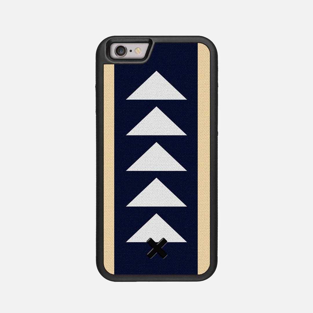 Track Case for the Apple iPhone 6S featuring a UV Printed Cotton Canvas backer with the Keyway X Mark#Phone Model_iPhone 6S