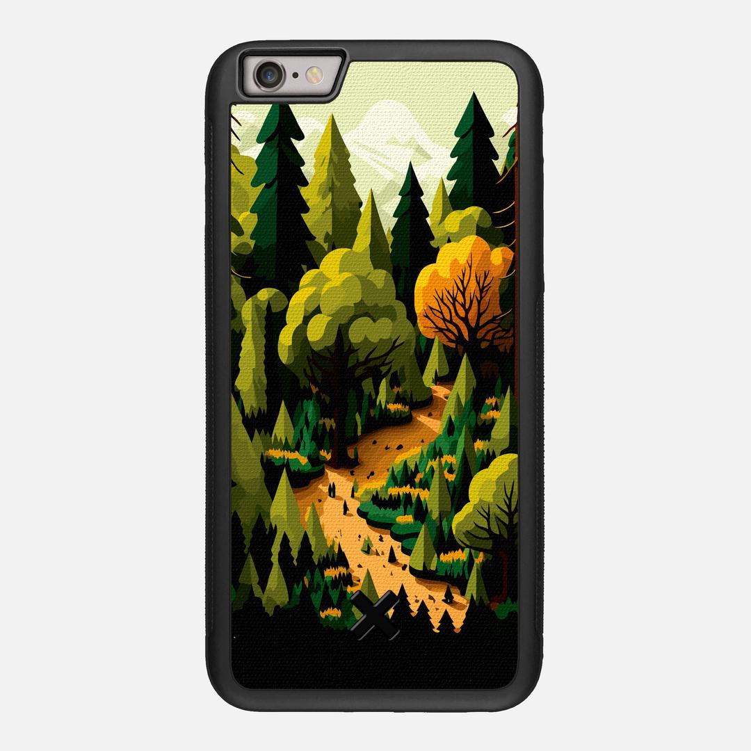 Evergreen Case for the Apple iPhone 6S Plus featuring a UV Printed Cotton Canvas backer with the Keyway X Mark#Phone Model_iPhone 6S Plus