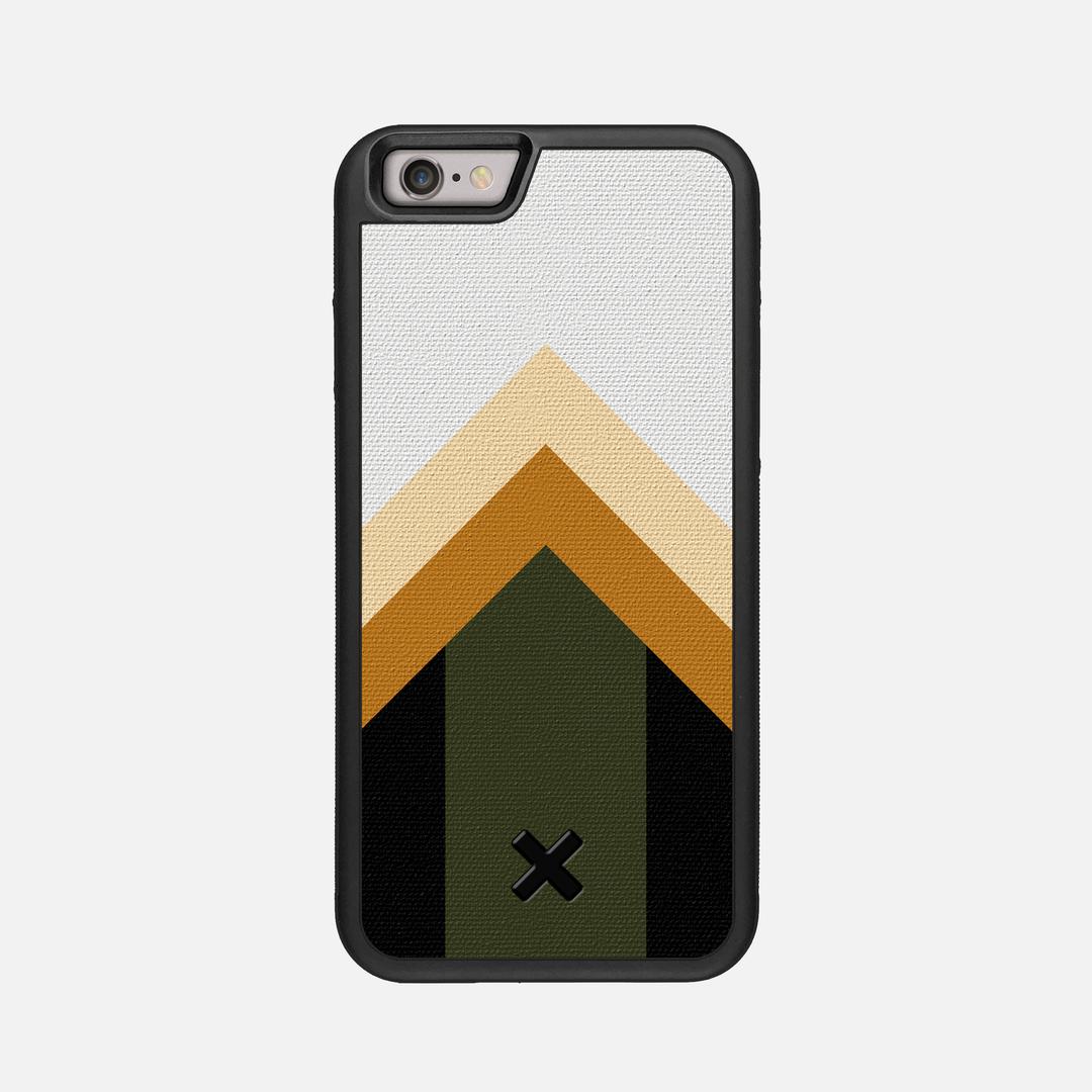 Ascent Case for the Apple iPhone 6 featuring a UV Printed Cotton Canvas backer with the Keyway X Mark#Phone Model_iPhone 6