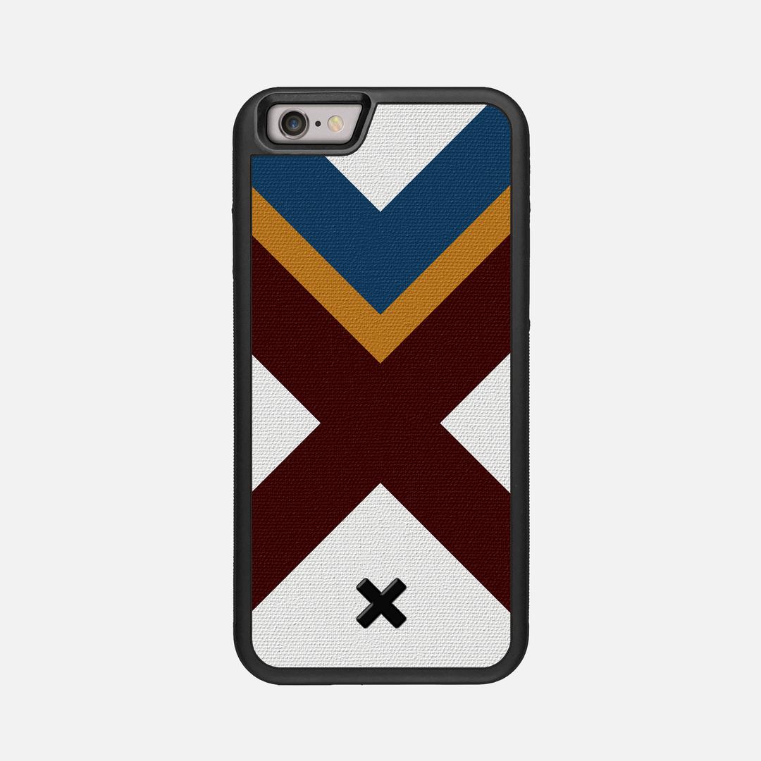 Range Case for the Apple iPhone 6 featuring a UV Printed Cotton Canvas backer with the Keyway X Mark#Phone Model_iPhone 6
