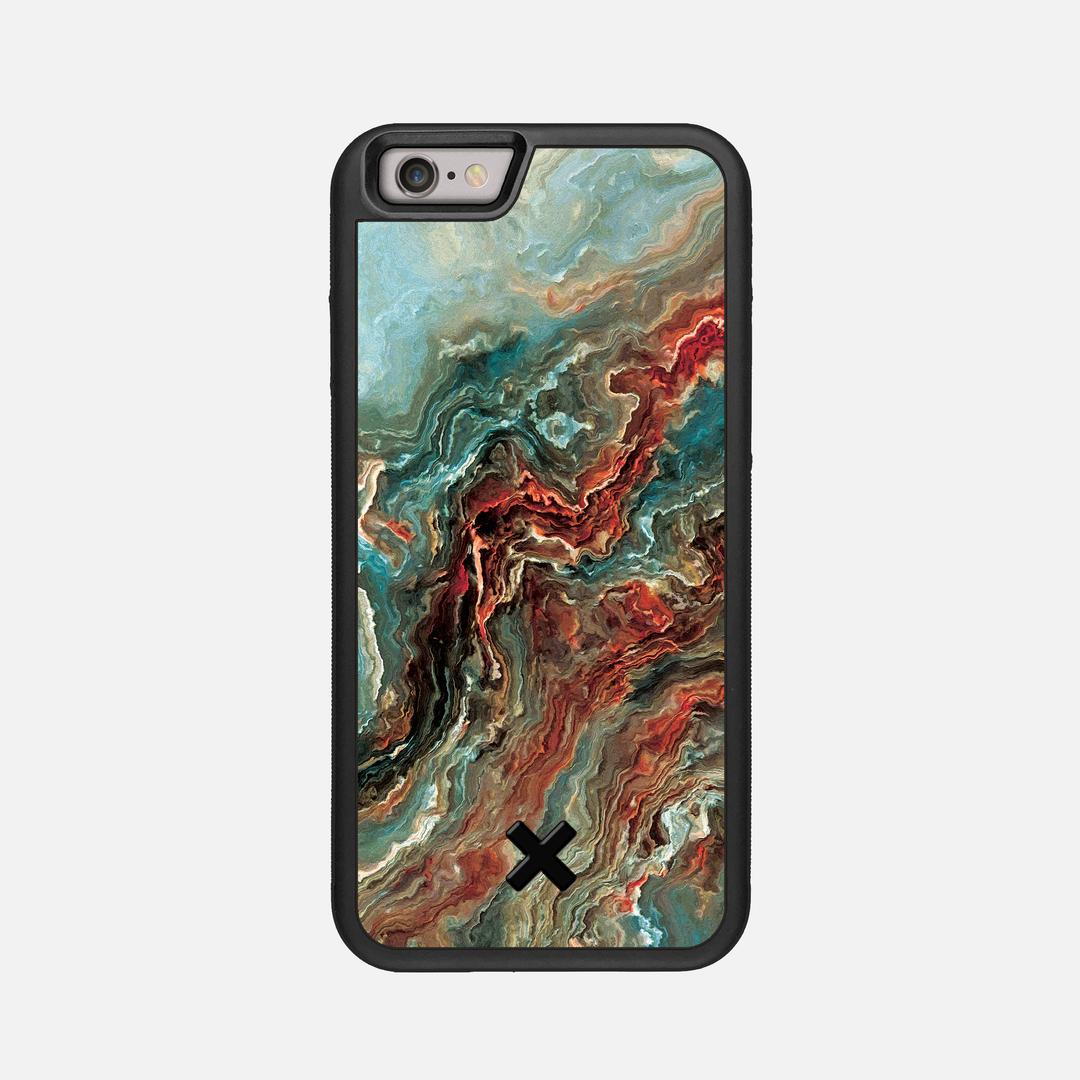 Verona Case for the Apple iPhone 6 featuring a UV Printed Wenge Wood backer with the Keyway X Mark#Phone Model_iPhone 6