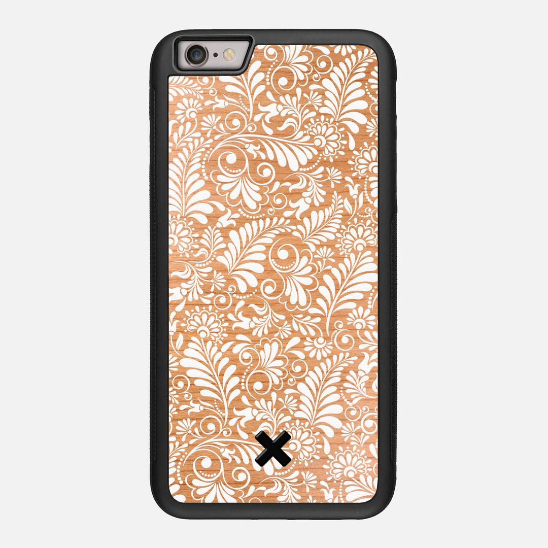 Botanica Case for the Apple iPhone 6 Plus featuring a UV Printed Cherry Wood backer with the Keyway X Mark#Phone Model_iPhone 6 Plus