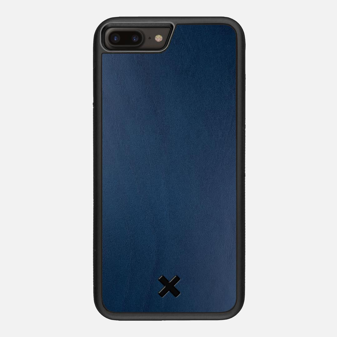 Midnight Leather Case for the Apple iPhone 7 Plus featuring a Genuine Leather backer with the Keyway X Mark#Phone Model_iPhone 7 Plus