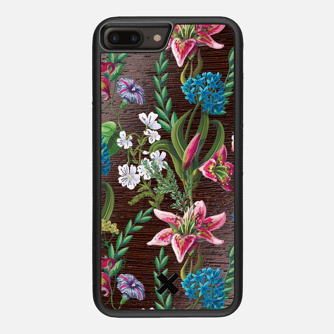 Stargazer Case for the Apple iPhone 7 Plus featuring a UV Printed Wenge Wood backer with the Keyway X Mark#Phone Model_iPhone 7 Plus