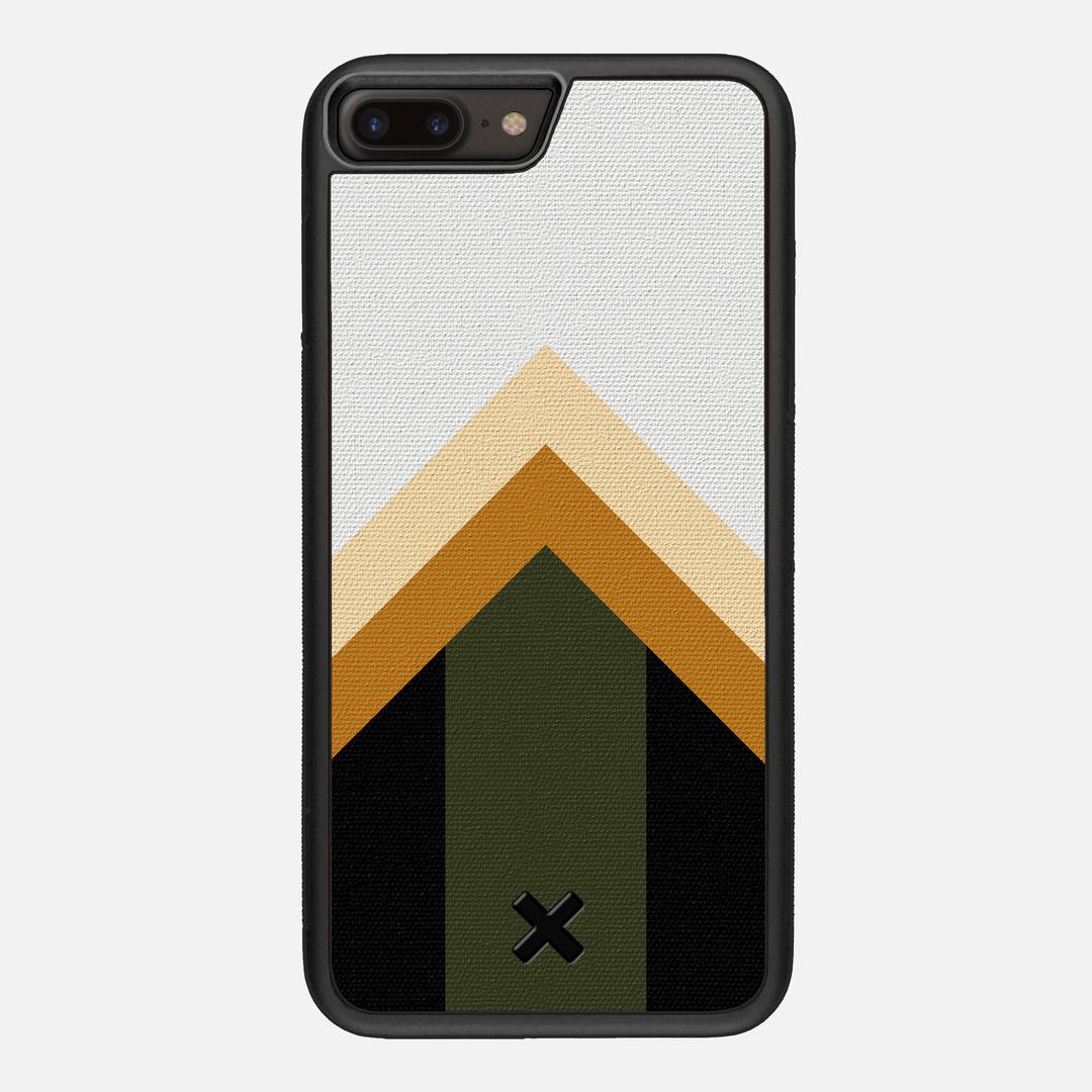 Ascent Case for the Apple iPhone 8 Plus featuring a UV Printed Cotton Canvas backer with the Keyway X Mark#Phone Model_iPhone 8 Plus