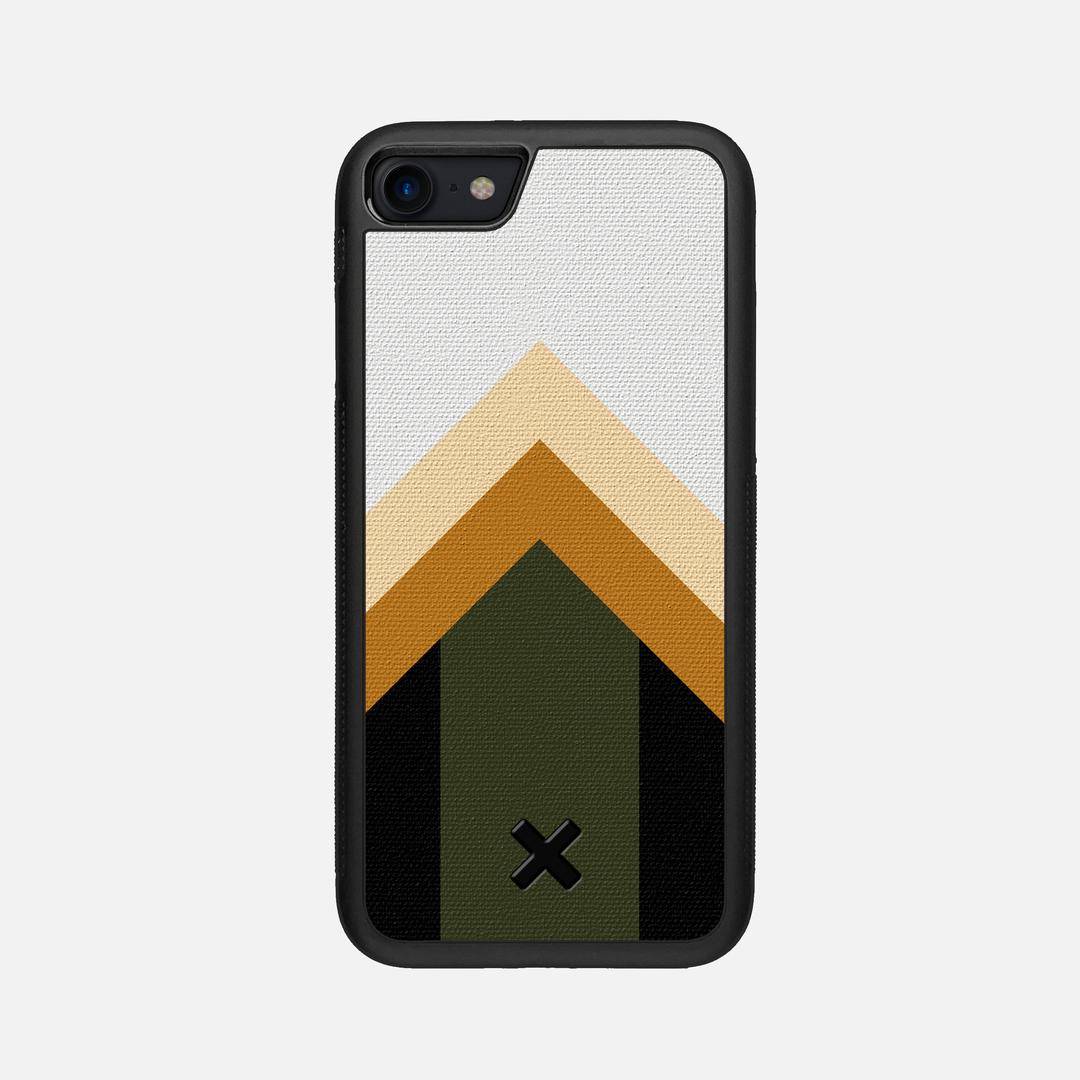 Ascent Case for the Apple iPhone SE (2022) featuring a UV Printed Cotton Canvas backer with the Keyway X Mark#Phone Model_iPhone SE (2022)