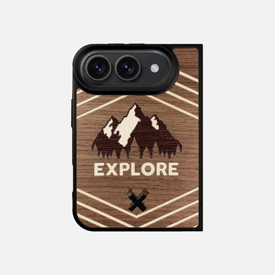 Explore - Wood Phone Case