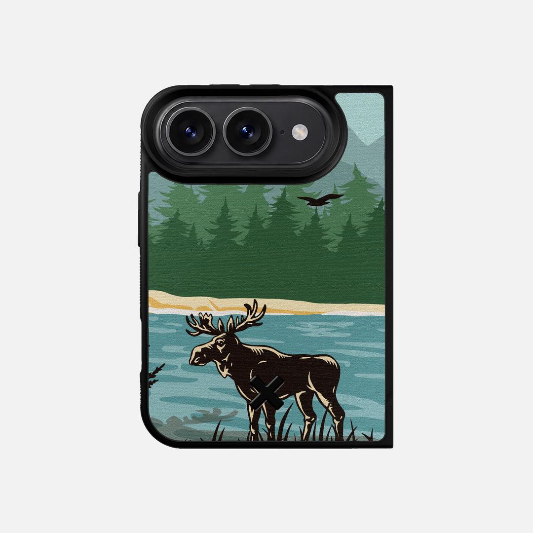 Moose Tracks - Printed Wood Phone Case
