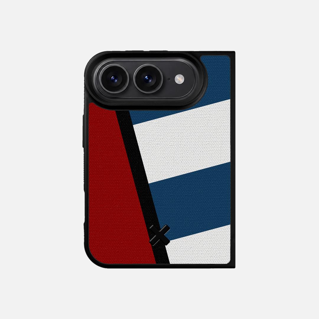 Bluff Case for the Apple iPhone Duo featuring a UV Printed Cotton Canvas backer with the Keyway X Mark#Phone Model_iPhone Duo
