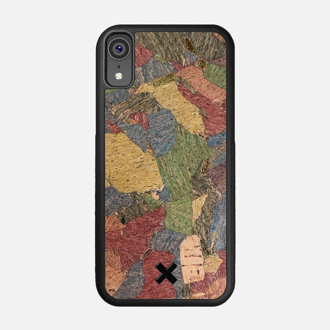 Terrazzo Cork Case for the Apple iPhone XR featuring a Genuine Cork backer with the Keyway X Mark#Phone Model_iPhone XR