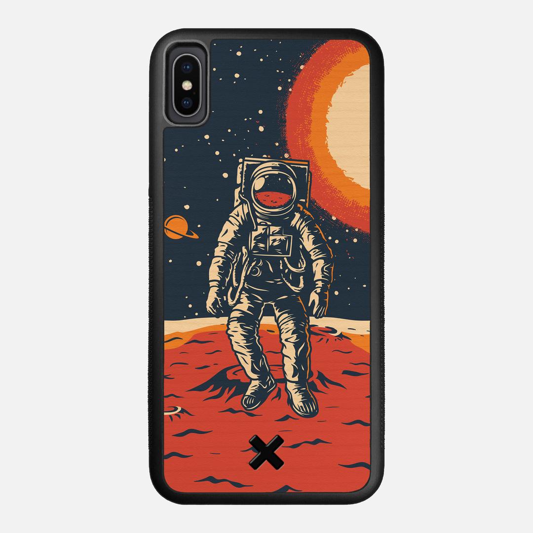 Cosmo Case for the Apple iPhone XS Max featuring a UV Printed Wenge Wood backer with the Keyway X Mark#Phone Model_iPhone XS Max