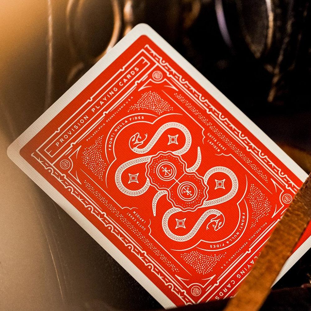KEYWAY | Theory 11 - Provision Premium Playing Cards Detailed back of Cards