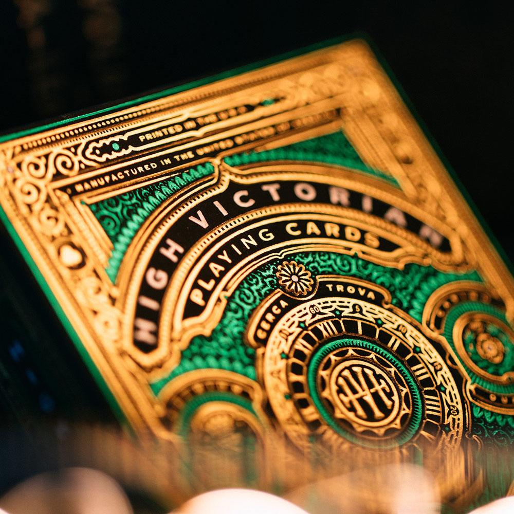 KEYWAY | Theory 11 - High Victorian Premium Playing Cards Close up of Front Print